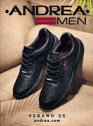 Catálogo ANDREA MEN Calzado Verano 2025